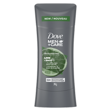 Load image into Gallery viewer, Dove Men + Care Plant-Based Antiperspirant, Invigorating Lime + Sage - 74 g
