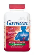 Load image into Gallery viewer, Gaviscon Extra Strength Chewable Tablets, Peppermint Flavour - 60 tablets