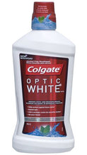 Load image into Gallery viewer, Colgate Optic White Icy Fresh Mint Alcohol-Free Mouthwash - 946 ml