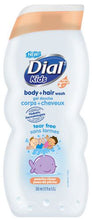 Load image into Gallery viewer, Dial Kids 2 IN 1 Body And Hair Wash, Tear Free, Ages 2 Plus, Peachy Clean - 354 mL