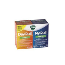 Load image into Gallery viewer, Vicks DayQuil NyQuil Sinus LiquiCaps - 48 capsules