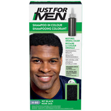 Load image into Gallery viewer, Just For Men Shampoo-In Colour, Jet Black H-60 - single application kit