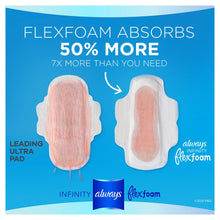 Load image into Gallery viewer, Always Infinity with FlexFoam Size 2 Heavy Flow Pads with Wings, Unscented