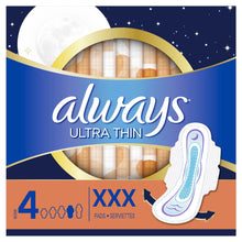 Load image into Gallery viewer, Always Maxi Overnight with Wings Size 4, Unscented - 28 pads