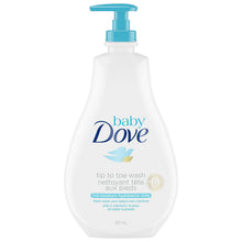 Load image into Gallery viewer, Dove Baby Tip-to-Toe Rich Moisture Wash - 591 ml