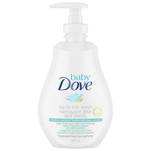 Load image into Gallery viewer, Dove Baby Tip-to-Toe Sensitive Moisture Wash - 384 ml