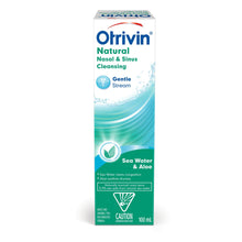 Load image into Gallery viewer, Otrivin Natural Nasal & Sinus Cleansing Nasal Spray, Gentle Stream - 100 ml