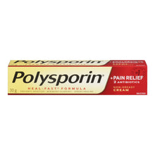 Load image into Gallery viewer, Polysporin Heal-Fast Formula, Pain Relief + 2 Antibiotics Cream - 30 g