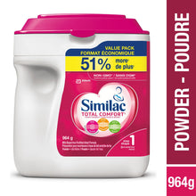 Load image into Gallery viewer, Similac Total Comfort Infant Powder Formula Step 1 (0+ months)