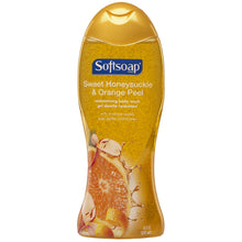 Load image into Gallery viewer, Softsoap Moisturizing Body Wash, Formulated Without Parabens And Phtalates, Sweet Honeysuckle & Orange Peel - 591 mL
