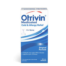 Load image into Gallery viewer, Otrivin Medicated Cold & Allergy Mist Spray- 30 ml