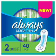 Load image into Gallery viewer, Always Ultra Thin Super Long Size 2 - 40 pads