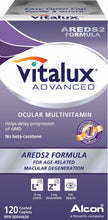 Load image into Gallery viewer, Vitalux Advanced Ocular Multivitamin - 120 coated caplets