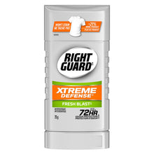 Load image into Gallery viewer, Right Guard Xtreme Defense, Fresh Blast - 73 g