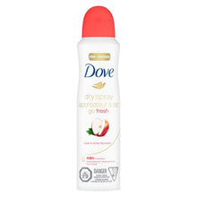 Load image into Gallery viewer, Dove Dry Spray Go Fresh Antiperspirant, Apple & White Tea- 107 g