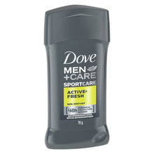 Load image into Gallery viewer, Dove Men + Care Antiperspirant, Active + Fresh - 76 g
