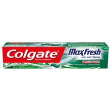Load image into Gallery viewer, Colgate Max Fresh Toothpaste with Breath Strips, Clean Mint - 150 ml