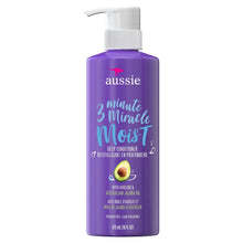 Load image into Gallery viewer, Aussie 3-Minute Miracle Moist Deep Conditioner with Avocado & Australian Jojoba Oil - 475 ml