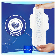 Load image into Gallery viewer, Always Infinity with FlexFoam Size 4 Overnight Pads with Wings, Unscented