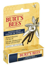 Load image into Gallery viewer, Burt's Bees 100% Natural Moisturizing Lip Balm, Vanilla Bean - 4.25 g