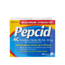 Load image into Gallery viewer, Pepcid Maximum Strength Tablets - 25 tablets