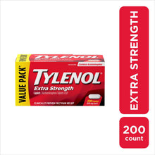 Load image into Gallery viewer, Tylenol Extra Strength Caplets - 200 caplets x 500 mg