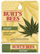 Load image into Gallery viewer, Burt's Bees 100% Natural Moisturizing Lip Balm, Hemp - 4.25 g