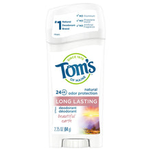 Load image into Gallery viewer, Tom's of Maine Long Lasting Deodorant, Beautiful Earth - 64 g