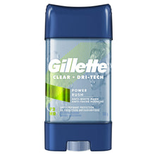 Load image into Gallery viewer, Gillette Clear Gel Antiperspirant, Power Rush - 108 g