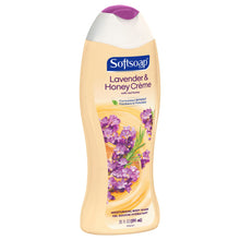 Load image into Gallery viewer, Softsoap Moisturizing Body Wash, Formulated Without Parabens And Phtalates, Lavender And Honey Creme With Real Honey - 591 mL