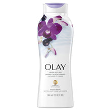 Load image into Gallery viewer, Olay Fresh Outlast, B3 Complex Body Wash, Orchid And Black Currant - 364 mL