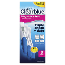 Load image into Gallery viewer, Clearblue Pregnancy Test Combo Pack - 3 tests