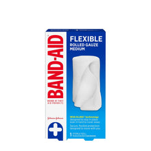 Load image into Gallery viewer, Band-Aid Flexible Rolled Gauze, Medium - 1 sterile roll