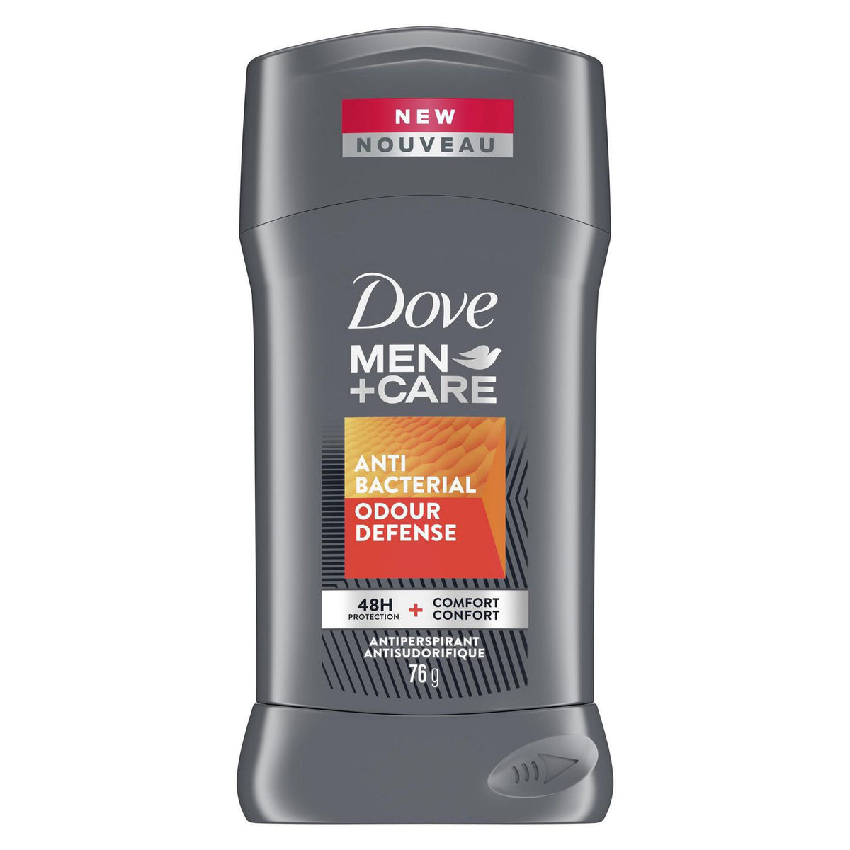 Dove Men + Care Antiperspirant, Antibacterial Odour Defense - 76 g