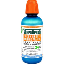 Load image into Gallery viewer, TheraBreath Fresh Breat Oral Rinse, Icy Mint - 473 ml