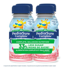 Load image into Gallery viewer, PediaSure Complete Reduced Sugar Supplement - 4 x 235 mL