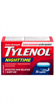 Load image into Gallery viewer, Tylenol Extra Strength Nighttime - 16 caplets