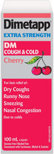 Load image into Gallery viewer, Dimetapp Extra Strength DM, Wild Cherry Flavour - 100 ml