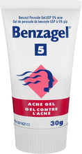 Load image into Gallery viewer, Benzagel Benzoyl Peroxide Gel 5% - 30 g