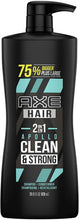 Load image into Gallery viewer, Axe Apollo 2-in-1 Shampoo and Conditioner - 828 ml