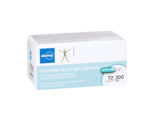 Load image into Gallery viewer, Atoma Ibuprofen Liquid Gel Capsules - 72 capules x 200mg