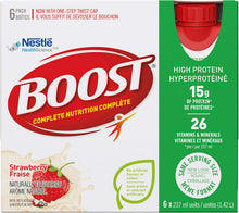 Load image into Gallery viewer, Boost High Protein Meal Replacement, Strawberry - 6 x 237 ml