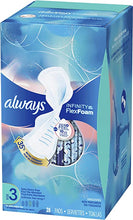 Load image into Gallery viewer, Always Infinity with FlexFoam Size 3 Extra Heavy Flow Pads with Wings, Unscented - 28 pads