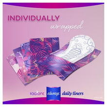 Load image into Gallery viewer, Always Radiant Daily Liners, Regular, Unscented
