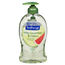 Load image into Gallery viewer, Softsoap Hand Soap Pump, Crisp Cucumber & Melon - 332 ml