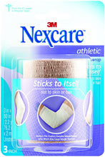 Load image into Gallery viewer, 3M Nexcare Active Line, Self-Adhesive Athletic Wrap, Tan