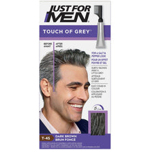 Load image into Gallery viewer, Just For Men Touch of Grey, Grey Dark Brown T-45 - single application kit