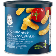 Load image into Gallery viewer, Gerber Lil' Crunchies (from 12 months) Zesty Tomato