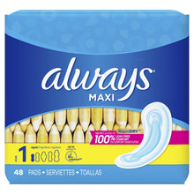 Load image into Gallery viewer, Always Maxi Regular Size 1 - 48 pads