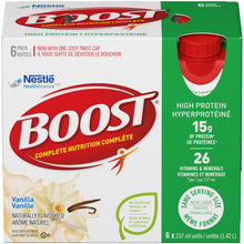 Load image into Gallery viewer, Boost High Protein Meal Replacement, Vanilla - 6 x 237 ml
